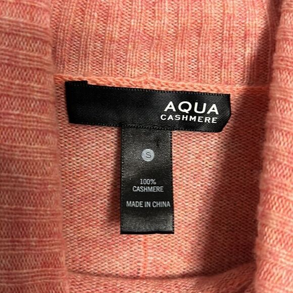 Aqua Cashmere Turtleneck Sweater - Picture 6 of 8